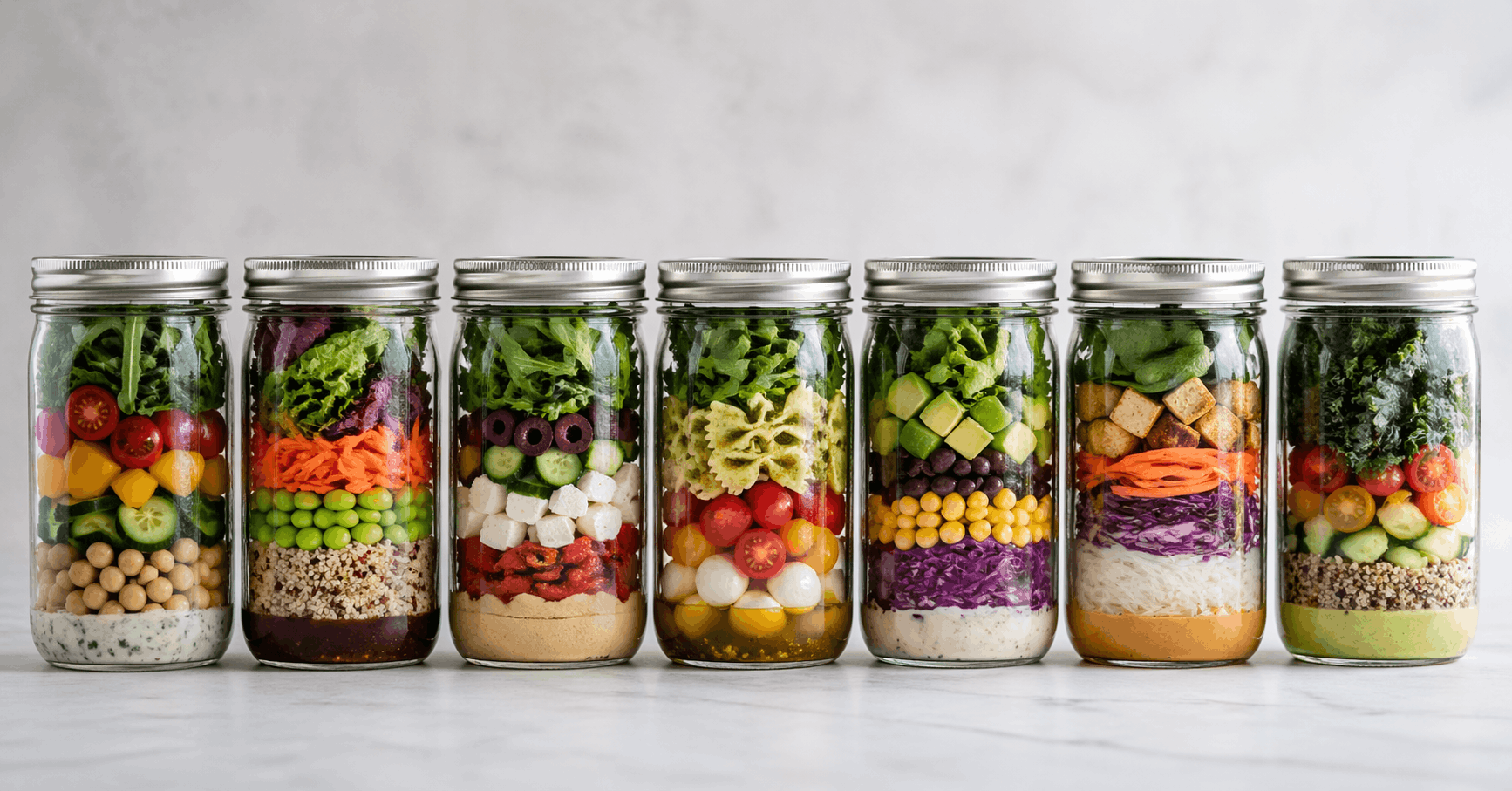 Meal Prep Salat Rezepte: endlich satt, endlich entspannt
