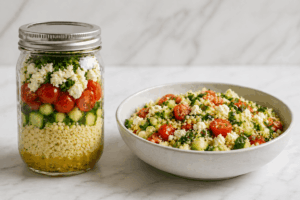 Meal Prep: Mediterraner Couscous Salat