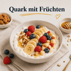 Quark mit Früchten