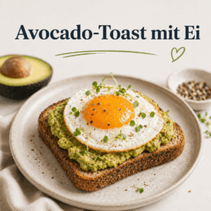 Avocado-Toast mit Ei