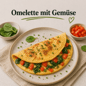 Omlette mit Gemüse