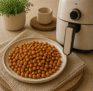 Airfryer knusprige Kichererbsen