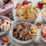 Zuckerfreies Protein-Eis zum Abnehmen