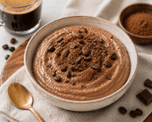 Schoko-Kaffee Protein-Eis zum Abnehmen