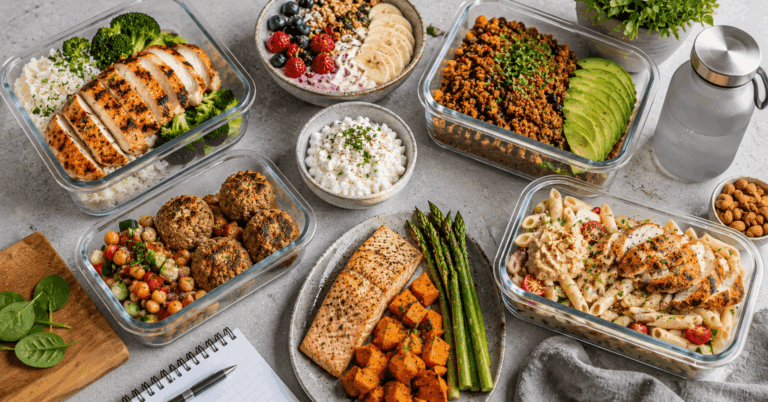 120g Protein ohne Proteinpulver: Meal Plan zum Abnehmen