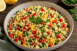Couscous Salat mit Gemüse