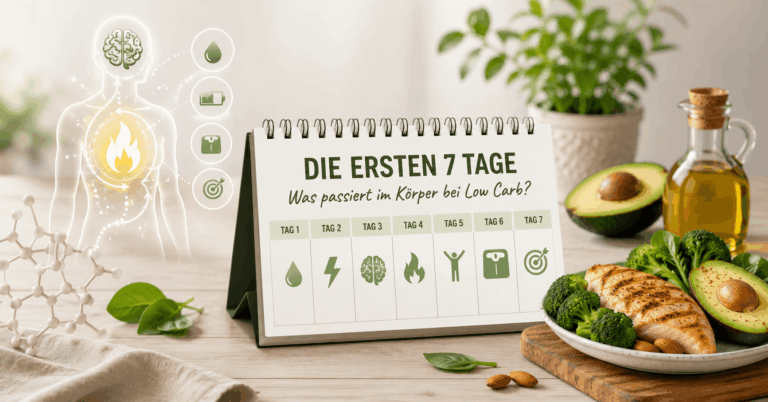 Was passiert im Körper bei Low Carb? Die ersten 7 Tage erklärt