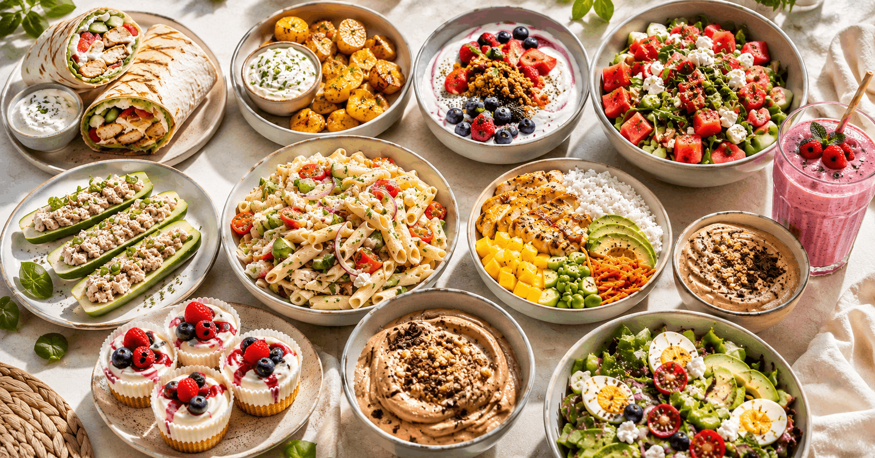 11 leichte High Protein Rezepte für heiße Tage