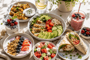 HIgh Protein Sommer Rezepte