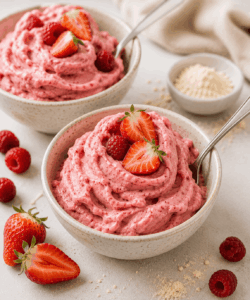 Eis aus dem Mixer